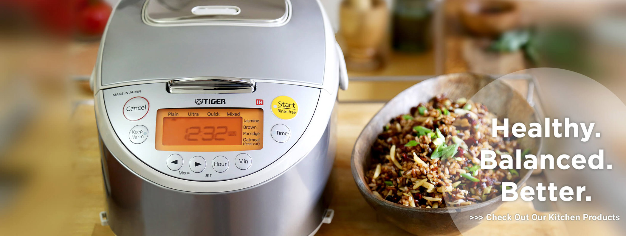 Healthy. Balanced. Better. Check Out Our Kitchen Products